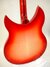 Sep 2022 Rickenbacker 330/6 , Fireglo: Body - Rear