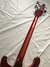 Rickenbacker 4001/4 V63, Fireglo: Neck - Rear