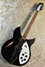 Rickenbacker 330/6 , Matte Black: Full Instrument - Front