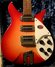 Rickenbacker 350/6 V63, Fireglo: Body - Front