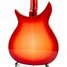 Oct 2022 Rickenbacker 350/6 V63, Fireglo: Body - Rear