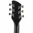 Rickenbacker 330/6 , Matte Black: Headstock - Rear