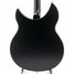Sep 2022 Rickenbacker 330/6 , Matte Black: Body - Rear