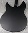 Sep 2022 Rickenbacker 330/6 , Matte Black: Body - Rear