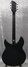 Rickenbacker 330/6 , Matte Black: Full Instrument - Rear