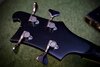 Rickenbacker 4001/4 Mod, Jetglo: Headstock - Rear