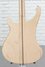 Aug 2022 Rickenbacker 4003/4 CB Checkered Binding, Satin Mapleglo: Body - Rear