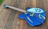 Rickenbacker 360/12 , Midnightblue: Full Instrument - Front