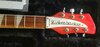 Feb 2014 Rickenbacker 360/6 , Ruby: Headstock