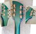 Rickenbacker 620/6 VB, Turquoise: Neck - Rear