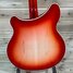 Jan 2023 Rickenbacker 360/6 , Fireglo: Body - Rear