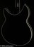 Jan 2023 Rickenbacker 1993/12 Plus, Jetglo: Body - Rear