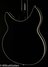 Jan 2023 Rickenbacker 1993/12 Plus, Jetglo: Body - Rear