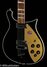 Rickenbacker 660/6 , Jetglo: Body - Front