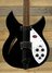 Rickenbacker 330/6 , Jetglo: Body - Front