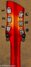 Rickenbacker 381/6 V69, Fireglo: Headstock - Rear