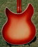 Apr 1963 Rickenbacker 375/6 Van Ghent tuners, Fireglo: Body - Rear