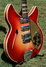 Apr 1963 Rickenbacker 375/6 Van Ghent tuners, Fireglo: Close up - Free2