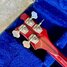 Rickenbacker 4001/4 , Burgundy: Headstock - Rear