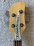 May 1976 Rickenbacker 3000/4 , Jetglo: Headstock