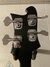 Rickenbacker 4003/4 , Matte Black: Headstock - Rear