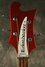 May 2012 Rickenbacker 4003/4 , Ruby: Headstock