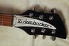 Sep 1989 Rickenbacker 320/6 , Jetglo: Headstock