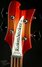Feb 2023 Rickenbacker 4003/4 S, Fireglo: Headstock