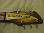 Mar 1968 Rickenbacker 335/6 PW Refin, Autumnglo: Headstock