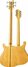 Rickenbacker 4001/4 Mod, Mapleglo: Full Instrument - Rear