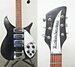 Rickenbacker 325/6 V59, Jetglo: Body - Front