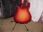 Oct 2008 Rickenbacker 660/12 , Amber Fireglo: Body - Rear