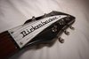 May 2006 Rickenbacker 325/6 C64, Jetglo: Headstock