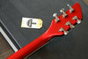 Rickenbacker 620/6 Mod, Ruby: Headstock - Rear