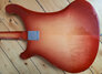 Jan 1975 Rickenbacker 480/6 , Fireglo: Body - Rear