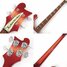 Rickenbacker 4003/4 , Fireglo: Close up - Free2