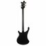 Rickenbacker 4003/4 , Matte Black: Full Instrument - Rear