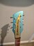 Jul 1979 Rickenbacker 360/6 PW Refin, Turquoise: Headstock