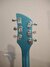 Rickenbacker 360/6 PW Refin, Turquoise: Headstock - Rear