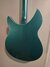 Rickenbacker 360/6 PW Refin, Turquoise: Body - Rear