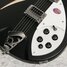 Rickenbacker 330/6 , Matte Black: Close up - Free