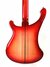 Rickenbacker 4003/4 , Fireglo: Body - Rear