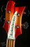 Mar 2023 Rickenbacker 4003/4 , Fireglo: Headstock