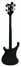 Rickenbacker 4003/4 , Jetglo: Full Instrument - Rear