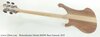 Rickenbacker 4003/4 , Natural Walnut: Full Instrument - Rear