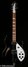Rickenbacker 360/6 , Jetglo: Full Instrument - Front