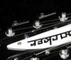 Feb 1989 Rickenbacker 370/12 RM, Jetglo: Headstock