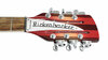 Feb 2023 Rickenbacker 360/12 , Fireglo: Headstock