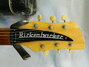 Jun 1975 Rickenbacker 430/6 Mod, Natural Walnut: Headstock