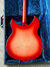 Rickenbacker 330/12 , Fireglo: Body - Rear